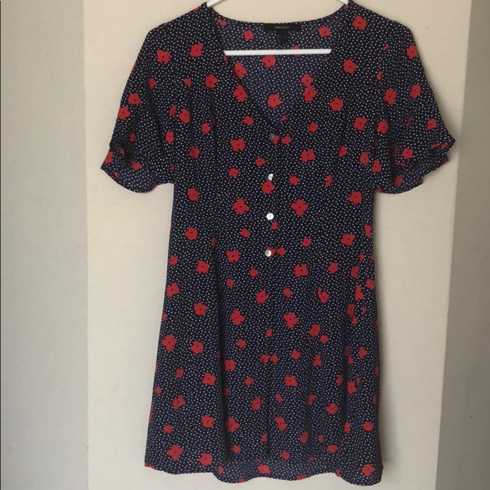 Printed Flowy dress